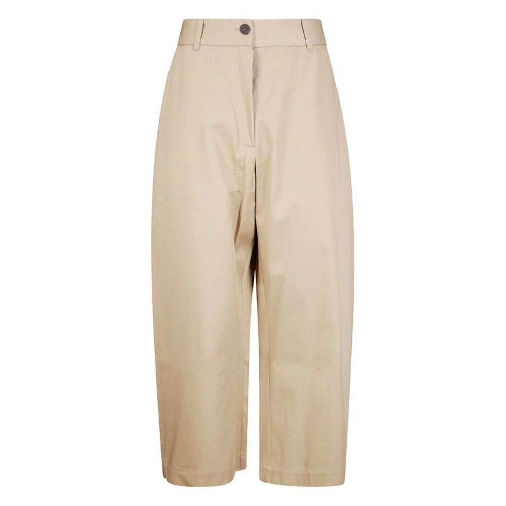 Studio Nicholson Neutrals Trousers - High-Waisted Trousers Women